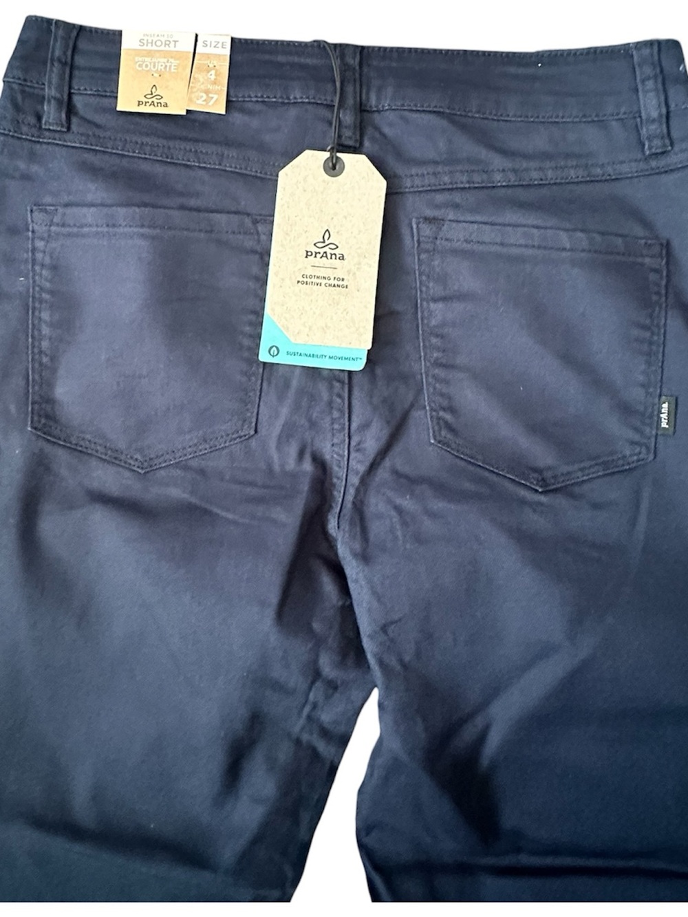 Prana Kayla High Rise Jeans Indigo Blue Inseam 30 - Picture 2 of 4
